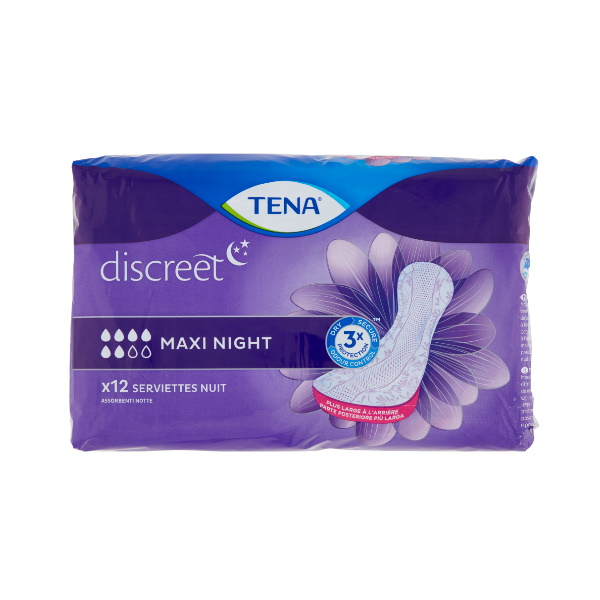 Tena Discreet Maxi Night 12PZ