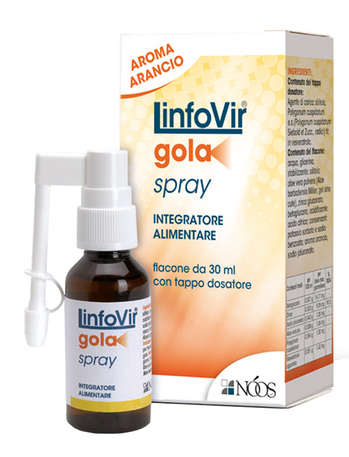 LINFOVIR GOLA SOLUZIONE ISOTONICA SPRAY 30 ML - immagine 2